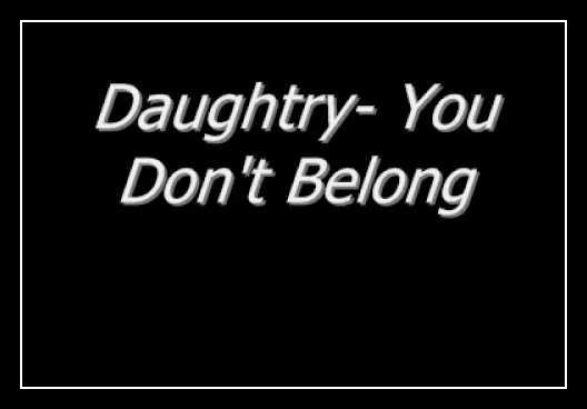 You Don't Belong Download free