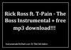 Rick Ross Feat. T-Pain - The Boss Downnload Ringtone