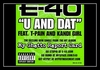 E-40 Feat. T-Pain & Kandi Girl - U And Dat Downnload Ringtone