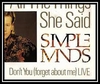 Simple Minds - All The Things She Said Downnload Ringtone