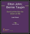 Elton John - Don't Let The Sun Go Down On Me Downnload Ringtone