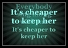 Johnnie Taylor - Cheaper To Keep Her Downnload Ringtone