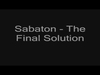 Sabaton - The Final Solution Downnload Ringtone