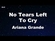 No Tears Left To Cry (Official Instrumental) Download