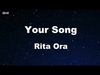 Rita Ora - Your Song (Instrumental) Downnload Ringtone