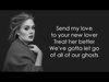 Adele - Send My Love Downnload Ringtone